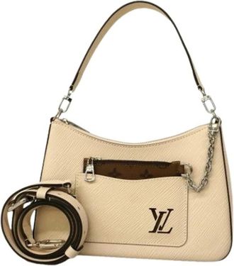 Louis Vuitton Pre-owned Cross Body Bags, female, Beige, Size: ONE SIZE Pre-owned Vintage Cross Body Bag