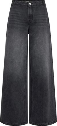 Sofie Schnoor Zwarte Jeans Model Snos 404 - Dames - Loose Fit Jeans - Grijs - XL - Katoen - Jeans