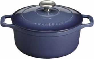 Chasseur Cacerola Ovalada De Hierro Fundido Esmaltado, 28 Cm, Azul - Puc472897 - Chasseur