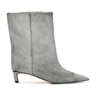 Kazar Schoenen, Dames, Grijs, 41 EU, Leer, Unieke Laarsjes