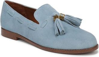 Franco Sarto Hartlie Tassel Loafer in Denim at Nordstrom, Size 7.5