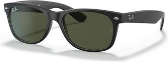 Ray-Ban New Wayfarer Classic - unisex - Zonnebrillen - Zwart - 52 MM - Accessoires