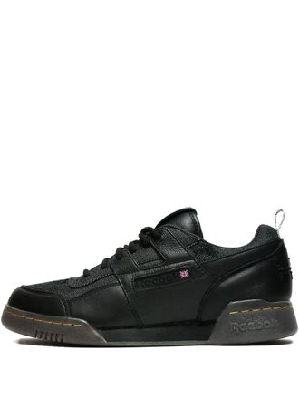 Reebok Workout Lo Plus sneakers - unisex - Rubber/Calf Leather - 7.5 - Black