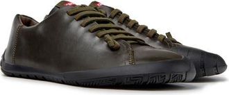 Camper Peu Path Leather Sneaker in Dark Green at Nordstrom, Size 41