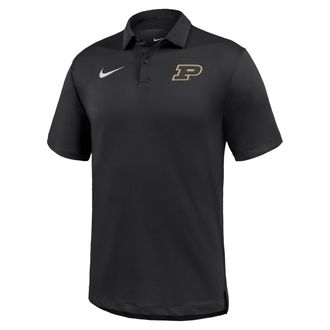 Nike Purdue Boilermakers Tour Nike Mens Dri-FIT College Polo in Black | M51839E169PURU-BLK