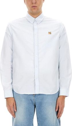 Maison Kitsuné Button-Up Shirt With Crisp Collar