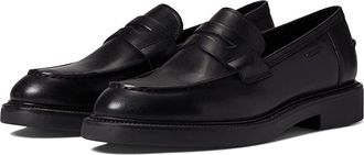 Vagabond Alex W Leather Penny Loafer Womens Shoes Black : EU 41 (US Womens 11) M