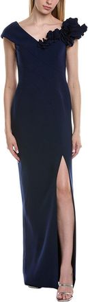 Teri Jon by Rickie Freeman Solid Maxi Dress