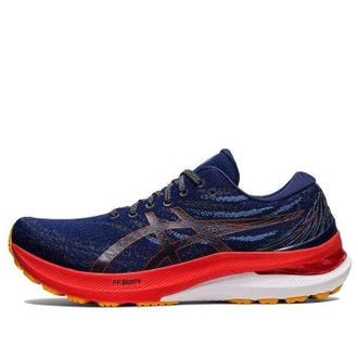 Asics Gel-Kayano 29 2E Wide Deep Ocean Cherry Tomato 1011B470-401