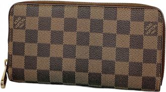 Louis Vuitton Ebene Long Wallet (Bi-Fold) (Pre-Owned)
