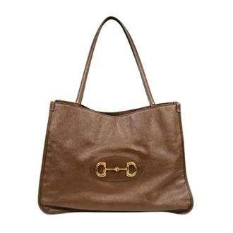 Gucci Borsa tote Pre-owned - - Pre-owned - Donna - Marrone - ONE SIZE