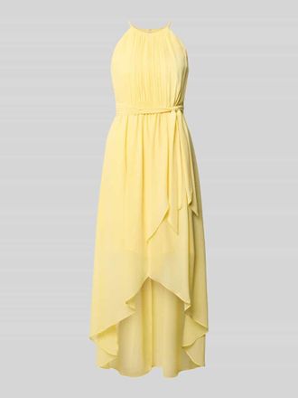 Jake*s Maxikleid in Falten-Optik in GELB, Gr&ouml;&szlig;e 32