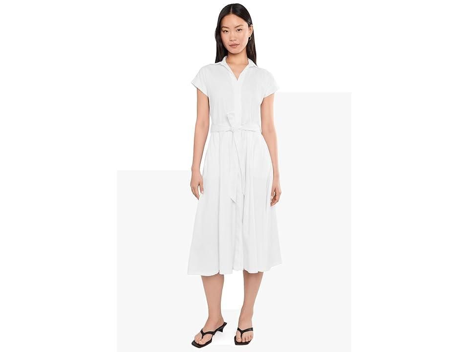 calvin klein women dresses Interlock V-Neck Mini Dress Model is wearing size 4. Womens Calvin Klein Grey Cotton