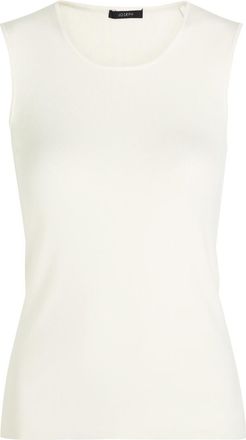 Joseph Stretch-silk Knit Tank - Ivory - Xxs (UK4 / Xxs)