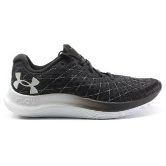Under Armour Flow Velociti Wind 2 Synthetic Textile Womens Low Top Trainers - Black - Size:UK 5.5