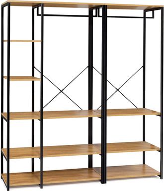 IDMarket Armadio Modulare Xxl L. 150 Cm Detroit Design Industriale