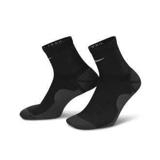 Nike Unisex Trail Running Ankle Socks (1 Pair) in Black | HF7155-010