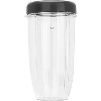 OEM Kit De Piezas Para Mezclar, Vasos Mezcladores Con Tapas, Piezas De Repuesto Para Accesorios De Mezcla Nutri Bull Y 900w (32 Oz)