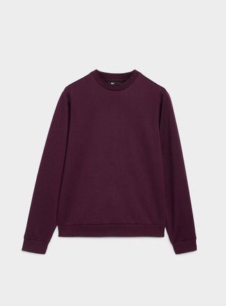 Le 31 Mens Embossed geo sweatshirt
