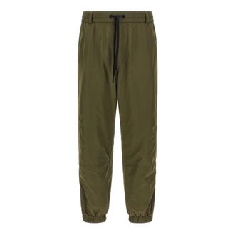 Moncler Joggingbroek - Heren - Broeken - Groen - Maat: M Poliester