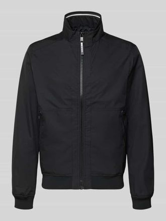 Mc Neal Regular Fit Jacke mit Stehkragen in Black, Gr&ouml;&szlig;e XXXL