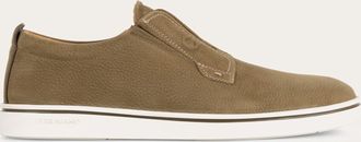 Ferragamo Uomo Derby slip on Marrone Taglia 39.5