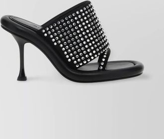 J.W.Anderson leather crystal mules