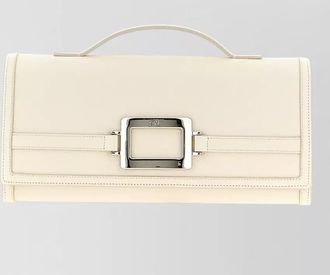 Roger Vivier leather clutch bag