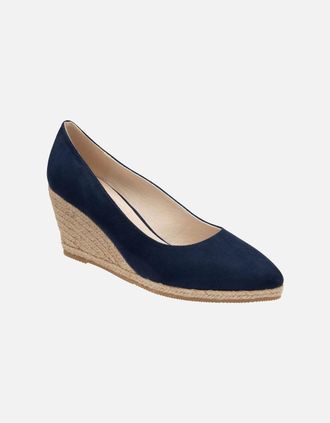 Lotus Womens Giselle Womens Wedges - Navy - Size: 7