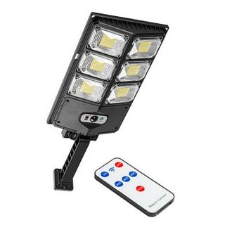 Trade Shop Trade Shop - Lampada Solare Led Impermeabile Giardino Cortile Sensore Movimento Telecomando