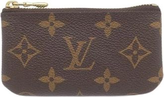 Louis Vuitton Pre-owned Coin Pouch - Dames - Vintage Accessoires - Bruin - ONE Size - Vintage