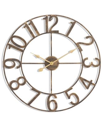Sorbus Decorative 24In Numeral Wall Clock