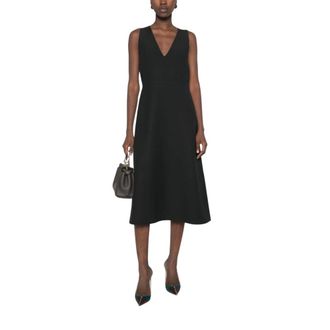 Fendi Dames, Jurken, Zwart, Maat: M Zijde