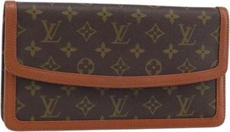 Louis Vuitton Pre-owned Clutches, female, Brown, Size: ONE SIZE Pre-owned Clutch