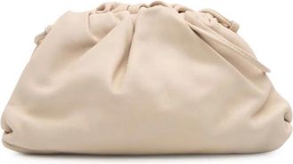 Bottega Veneta Borsa a tracolla The Mini Pouch in pelle di agnello 2012-2025 - Marrone