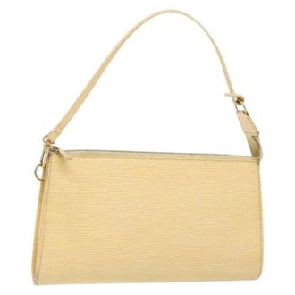 Louis Vuitton Pre-owned Shoulder Bags, female, Beige, Size: ONE SIZE Pre-owned Vintage Shoulder Bag