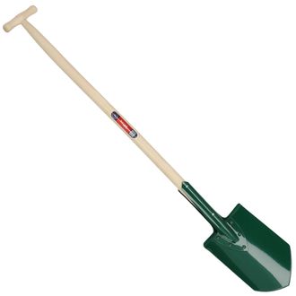 OEM Pala, Hoja De Metal, Mango De Madera, Longitud 117 Cm, Dise&ntilde;o Ergon&oacute;mico, Apta Para Jardiner&iacute;a