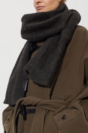 Christophe Lemaire Wool Scarf, Unisex, Brown