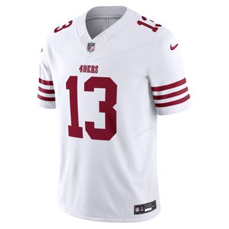 Nike Brock Purdy San Francisco 49ers Nike Mens Dri-FIT NFL Limited Jersey in White | 31NMSALR9BF-EZ4