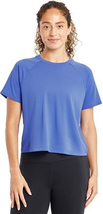 Oiselle Flyout Boxy Short-Sleeve Shirt - Womens in Blue Rapids at Nordstrom, Size X-Large