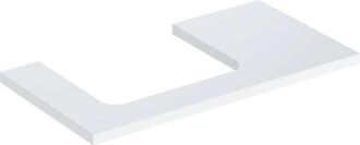 Keramag Placa De Lavabo Geberit One, Recortable A La Izquierda, Para