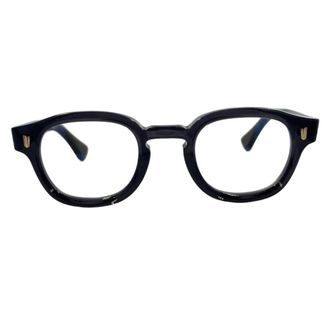 Cutler and Gross Afgeronde vierkante bril - Grijs Transparant - unisex - Brillen - Zwart - ONE Size - Accessoires