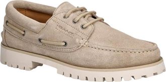 GANT Tratton Loafers - Heren - Bootschoenen - Beige - 43 EU - Leer - Schoenen