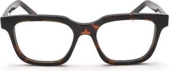 Maison Margiela 51mm Square Optical Glasses in Havana at Nordstrom
