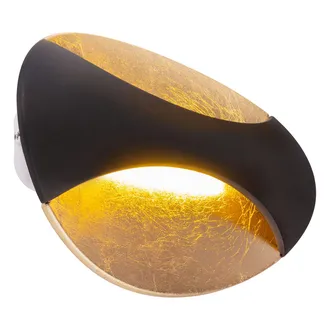 Globo Lighting Lampada Da Parete - Alexandra - Nero - Metallo - Led - - Globo