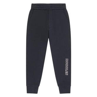 Moncler Logo Joggers - male - Moncler - Sweatpants - Blue - 4 Y - Kids