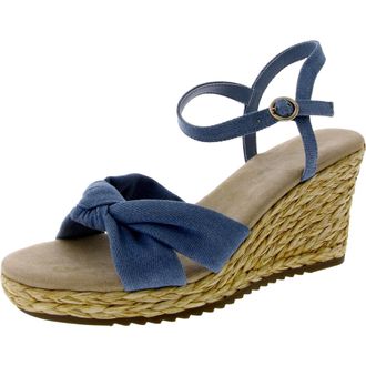 Anne Klein Wheatley Denim Fabric WHEA01F9 Womens