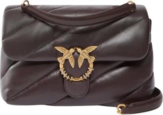 Pinko Bolso de hombro Love Bag Puff - Bags - Mujer - Marr&oacute;n - ONE SIZE