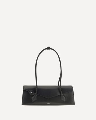 Alaia Borsa a Spalla Le Teckel Flap media in pelle Woman UNI