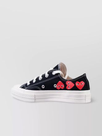 Comme Des Gar&ccedil;ons cotton low top sneakers